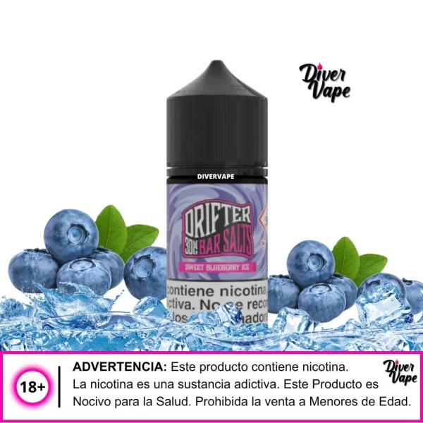 Drifter Sweet Blueberry Ice Salts