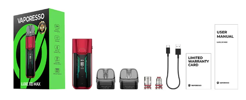 Vaporesso Luxe XR Max Kit especificaciones