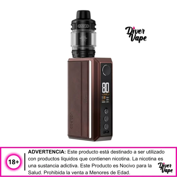 VooPoo DRAG 5 Kit Grandient Brown