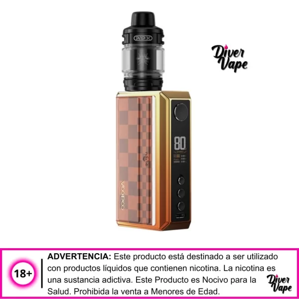 VooPoo DRAG 5 Kit Sunset Orange