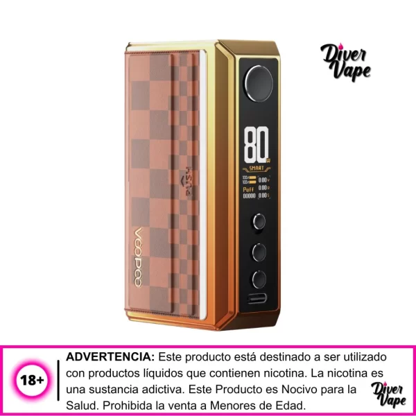 VooPoo DRAG 5 Mod Sunset Orange