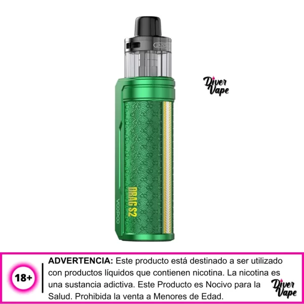 VooPoo DRAG S2 Kit Moss Green